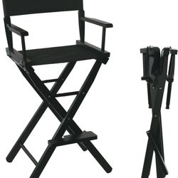 Foldable 30", Makeup Chair 250lbs Capacity 