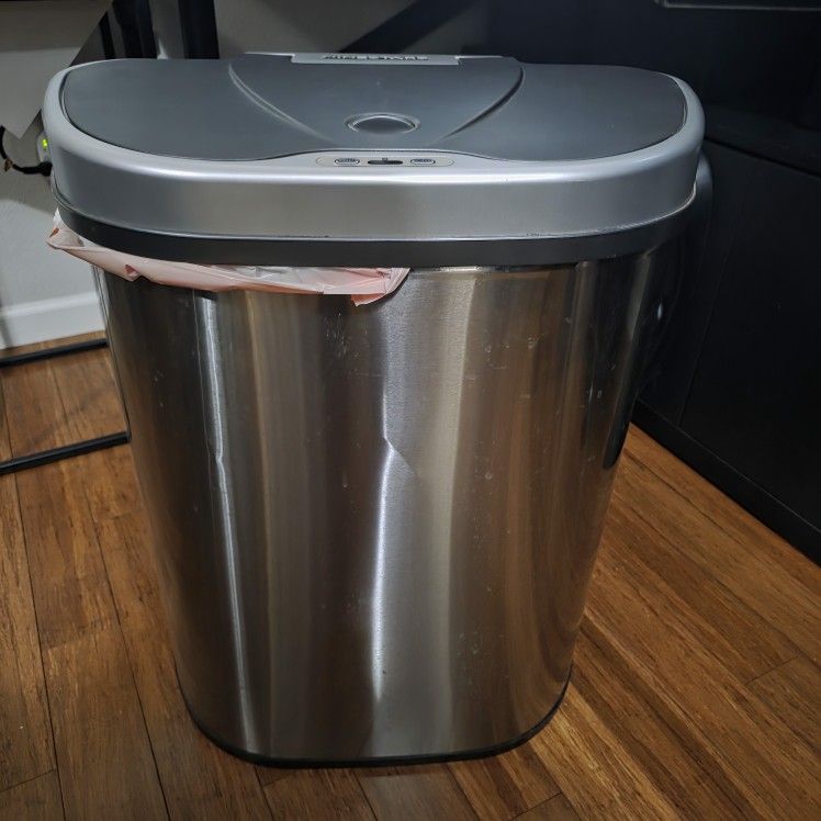 NineStars Automatic Motion Sensor Kitchen Garbage Can Recycling Bin