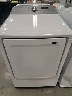 Maytag dryer, Gas, and Electric.
