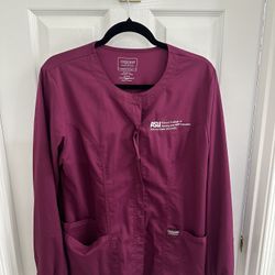 ASU Nursing Scrub Jacket 