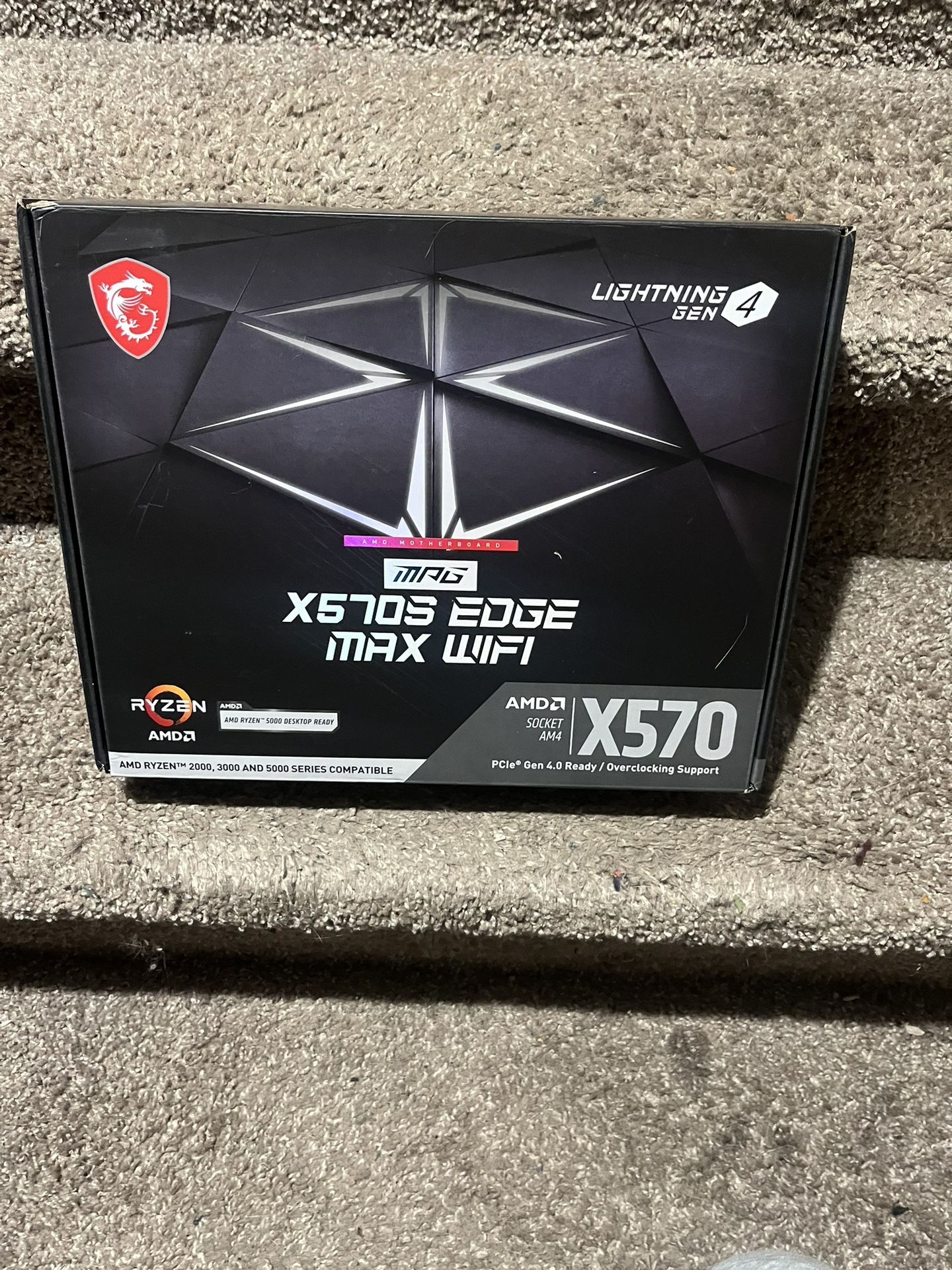 Msi Mother Board X570s Edge Max WiFi 