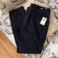 Black Denim Pants