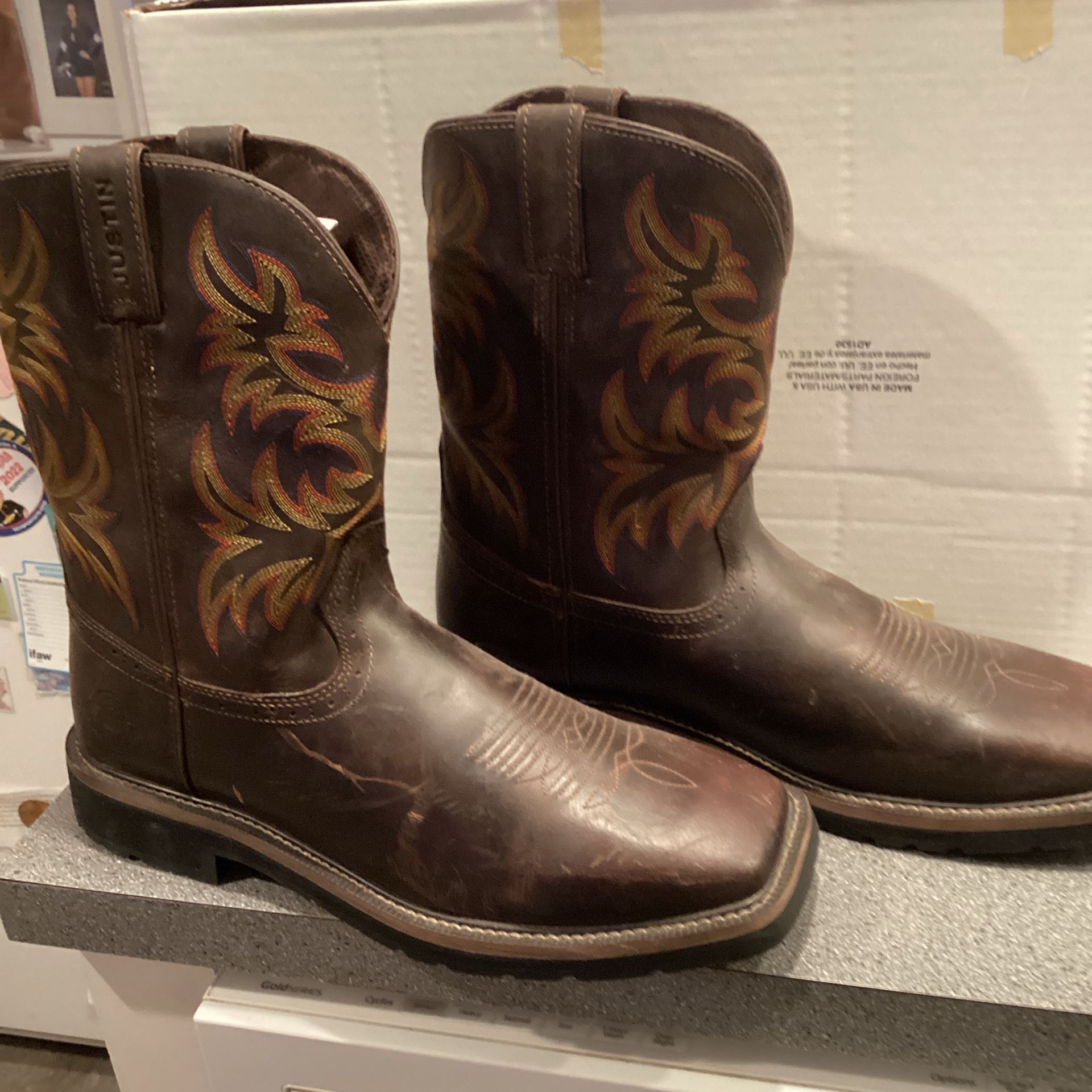 Justin Work Boots