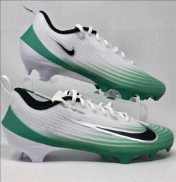 Brand New Nike Vapor Speed 3 Football Cleats White Green Men Size 9