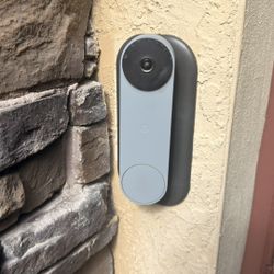 Nest Doorbell And Two Nest Cameras 