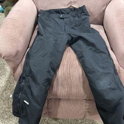 Obermeyer Black Snow Pants Junior Size 12