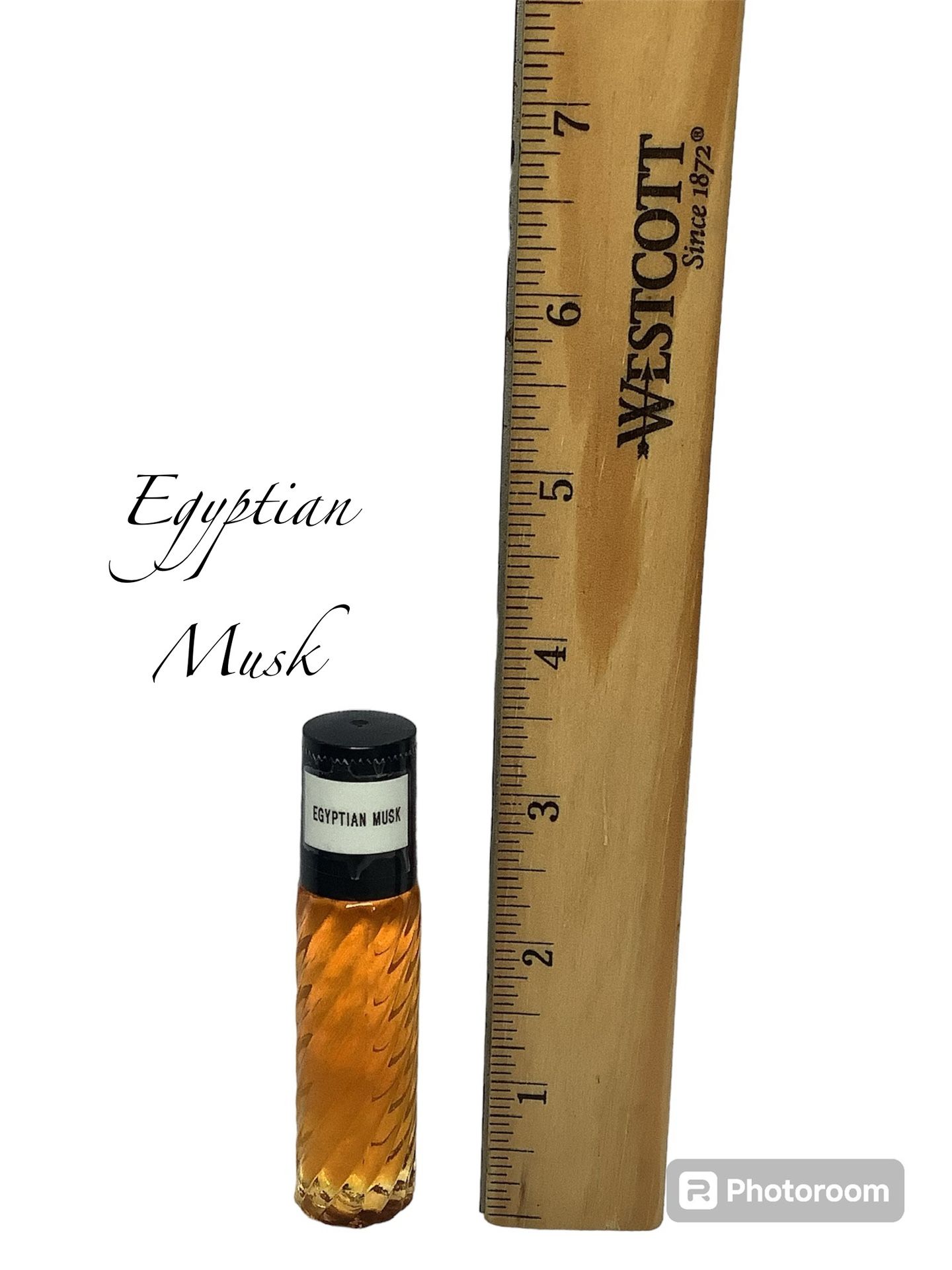 Egyptian Musk Thick & Concentrated Body Oil 1/3oz Glass Bottle w/ Rollerball