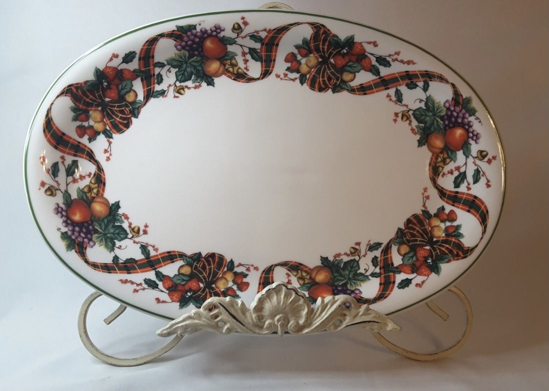 Vintage William James Holiday Platter