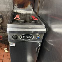 Royal Commercial Gas Deep Fryer