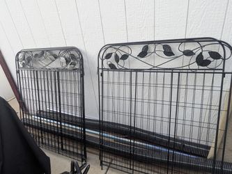 Black Decorative Fence Pieces