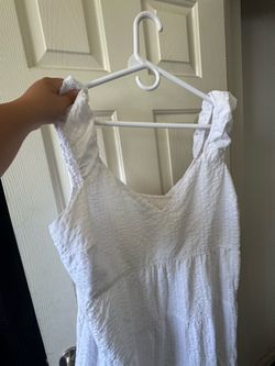 OLD NAVY Long White Layered Dress