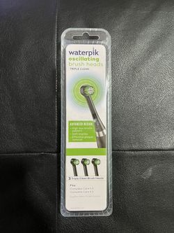 Waterpik Oscillating Brush - 3 Pack