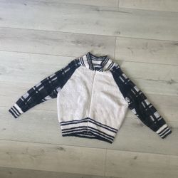 Womens Cute Striped Cardigan Long Sleeve Knit Sweater Coat Winter