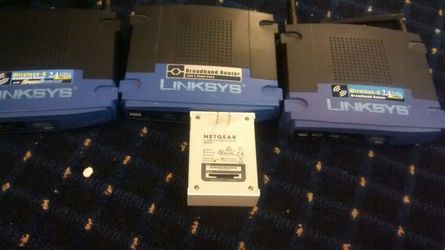 3 linksys and netgear eathernet adapter