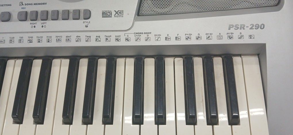 PSR 290 YAMAHA $199