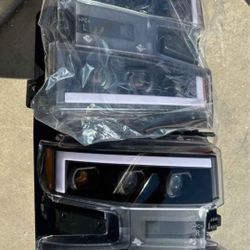 19-21 Chevy Silverado 1500/2022 Silverado 1500 LTD LED Headlights Faros Calaveras Micas Luces