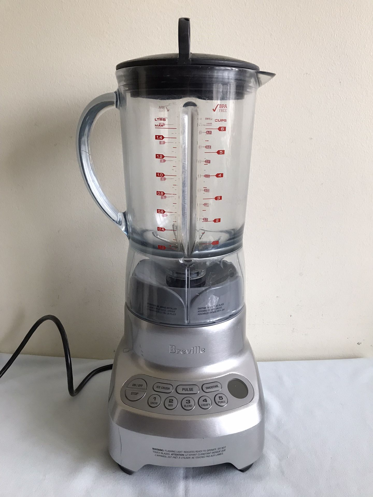 Breville BBL605XL Hemisphere Control Deluxe XL Blender