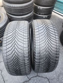 Par de llantas usadas marca michelín 235/55 R19