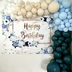 Balloon Garland Backdrop Birthday Party Weddings Events Celebrations