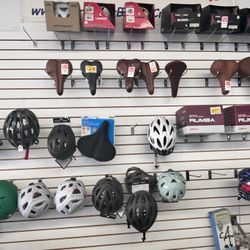 Discounted Bike helmets and Seats