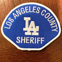 LA County Sheriff Dodger Patch