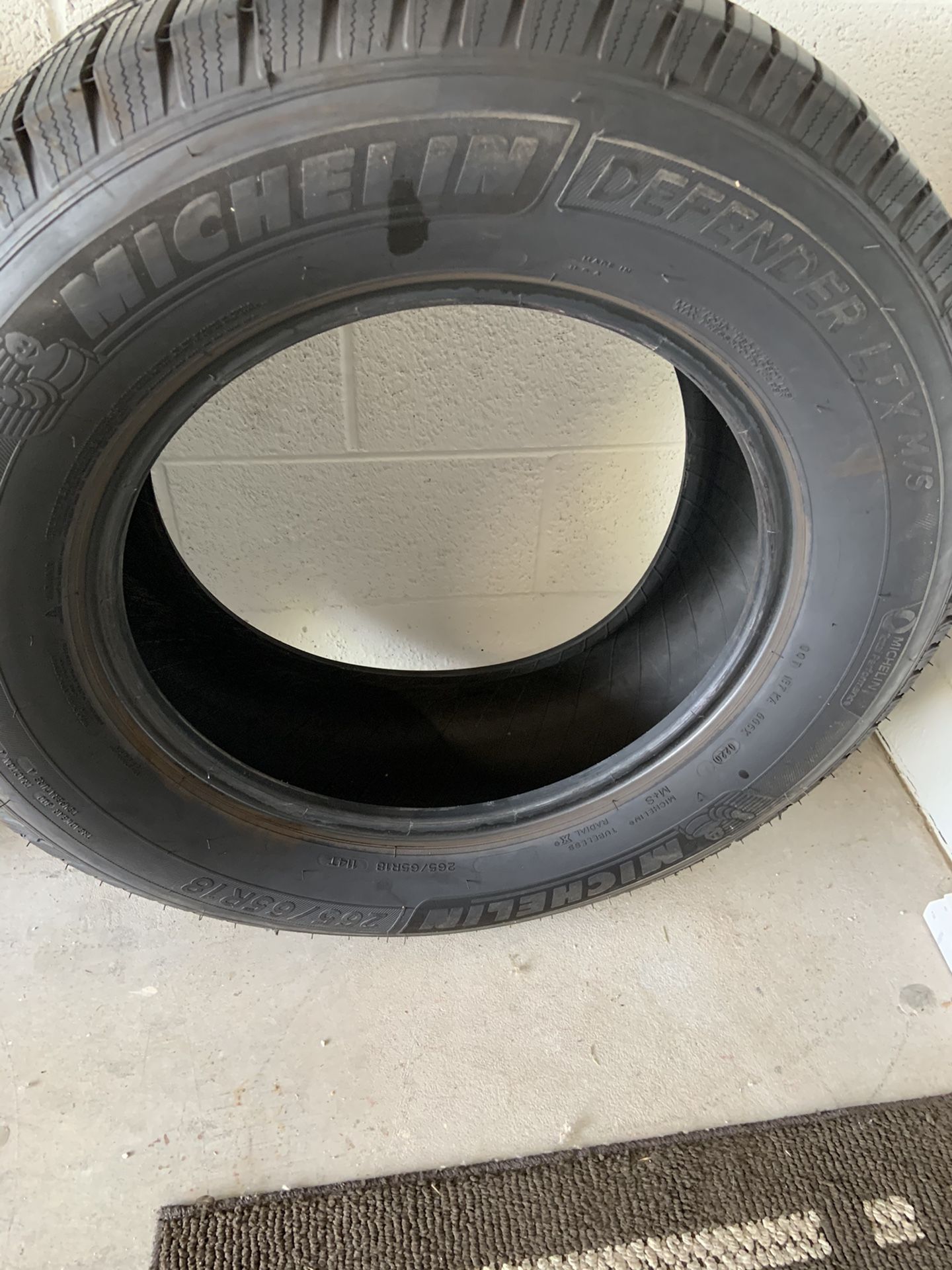 4 Michelin Defender LTX MS 265/65 R18