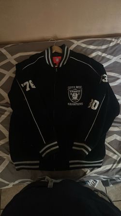 Selling Raiders Jacket Size Large Lmk