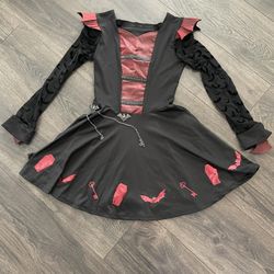 Child Vampire Academy Costume Medium 