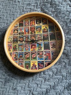 OOAK Garbage Pail Kids clock