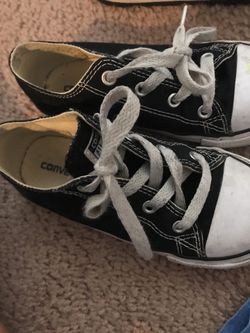 Boys converse size 10 toddler