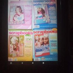 2008 Scrapbooking Magazines