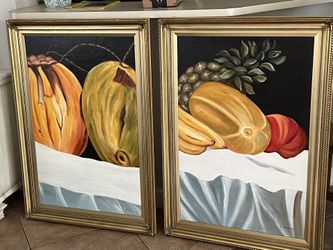 Customed Framed Original Hand Painted Oil Paintings With Artist Signature