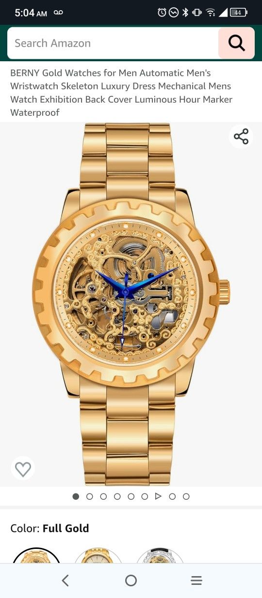 Gold Plated Watch