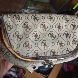 Guess wristlet purse