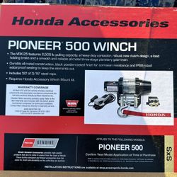 NEW AMAZON RETURN! Honda 08L71-HL5-E61 Winch