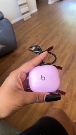 Pink Powerbeats Beats Fit Wireless Earbuds