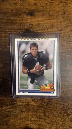 1991 Upper Deck Brett Favre rookie card