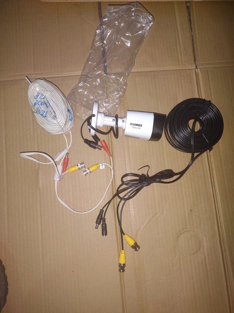 Lorex Security Cameras, New And Used 1080 HD. And 720 HD. Lorex Cameras And New Nbc Camera Cables For Sale.