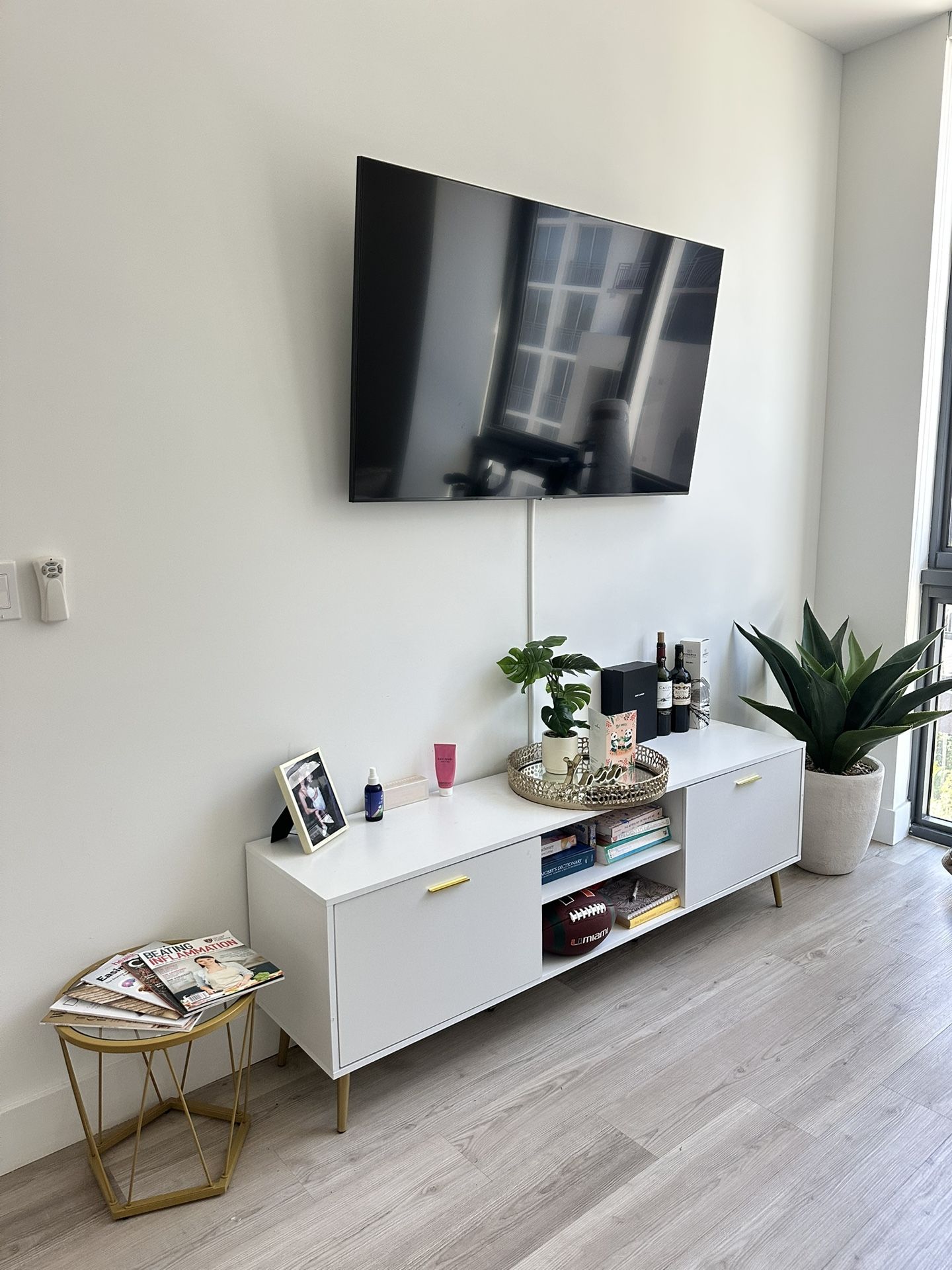 TV Media Console/Stand for TVs up to 65”