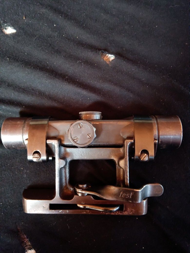 Ww2 All Original K 43 Scop And Mount