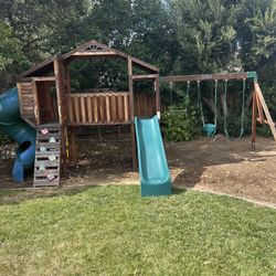 KidKraft Boulder 2-in-1 Swing Set 