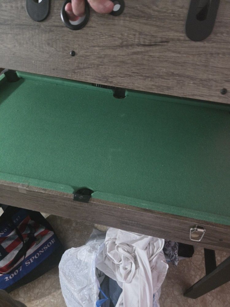 Pool Table, Air Hockey And Soccor