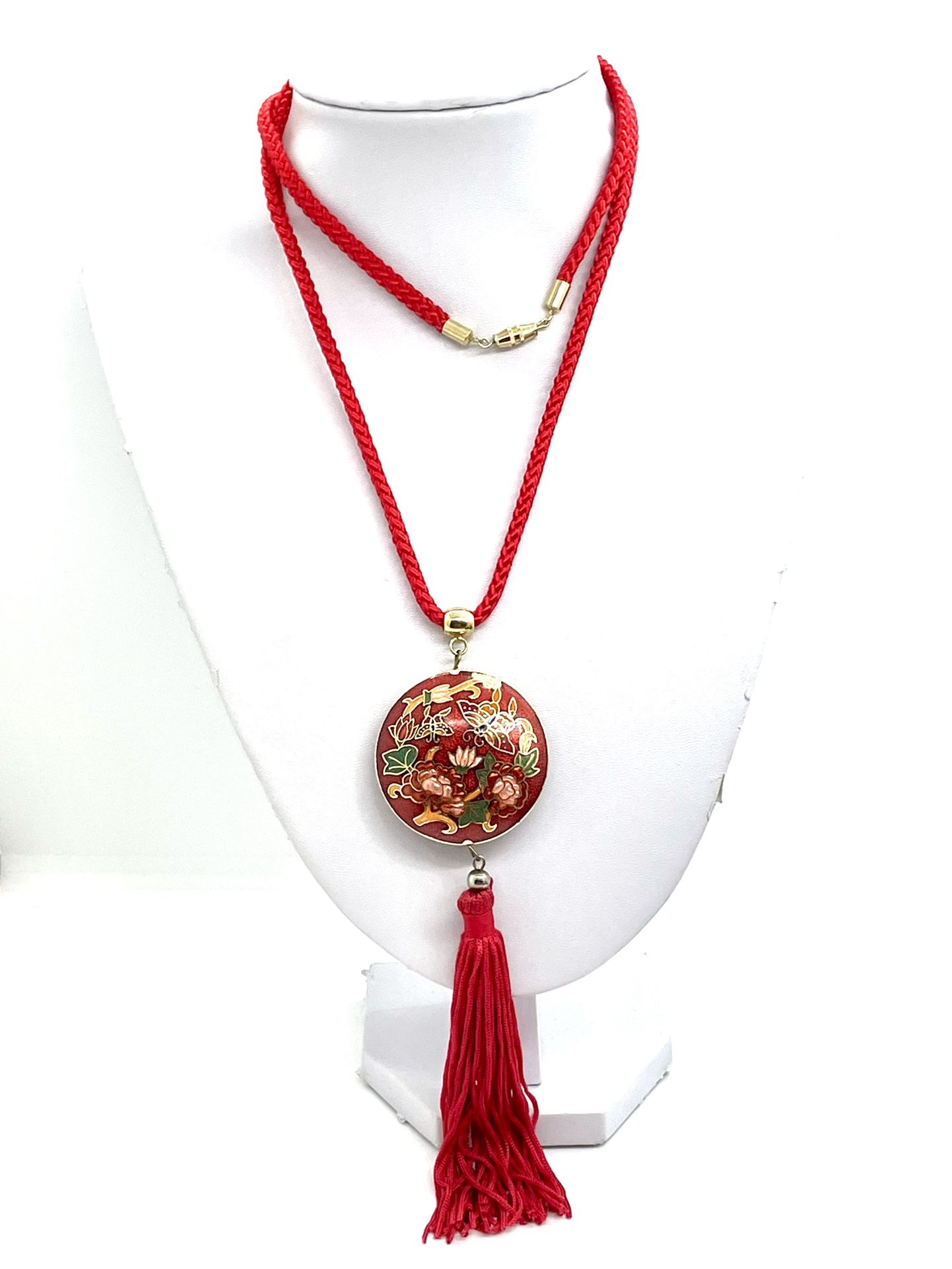 Asian Cloisonné Necklace