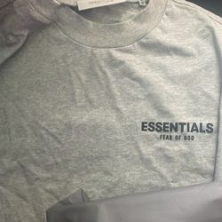 Essentials Tee Shirt With Tags And Bag Size Small