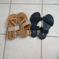 USED ONCE SANDALS