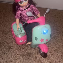 My life doll sales scooter