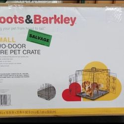 two door pet wire crate, Small