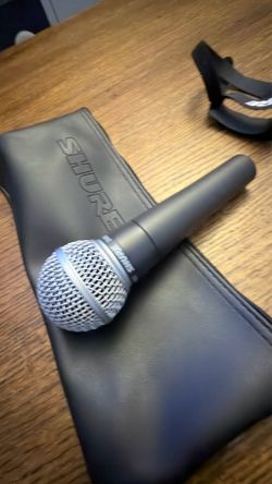 Shure SM58 microphone