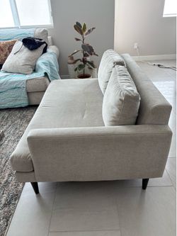 West Elm Haven Sectional (Armless/ Chaise-style piece)