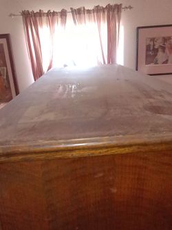 Solid oak entertainment center